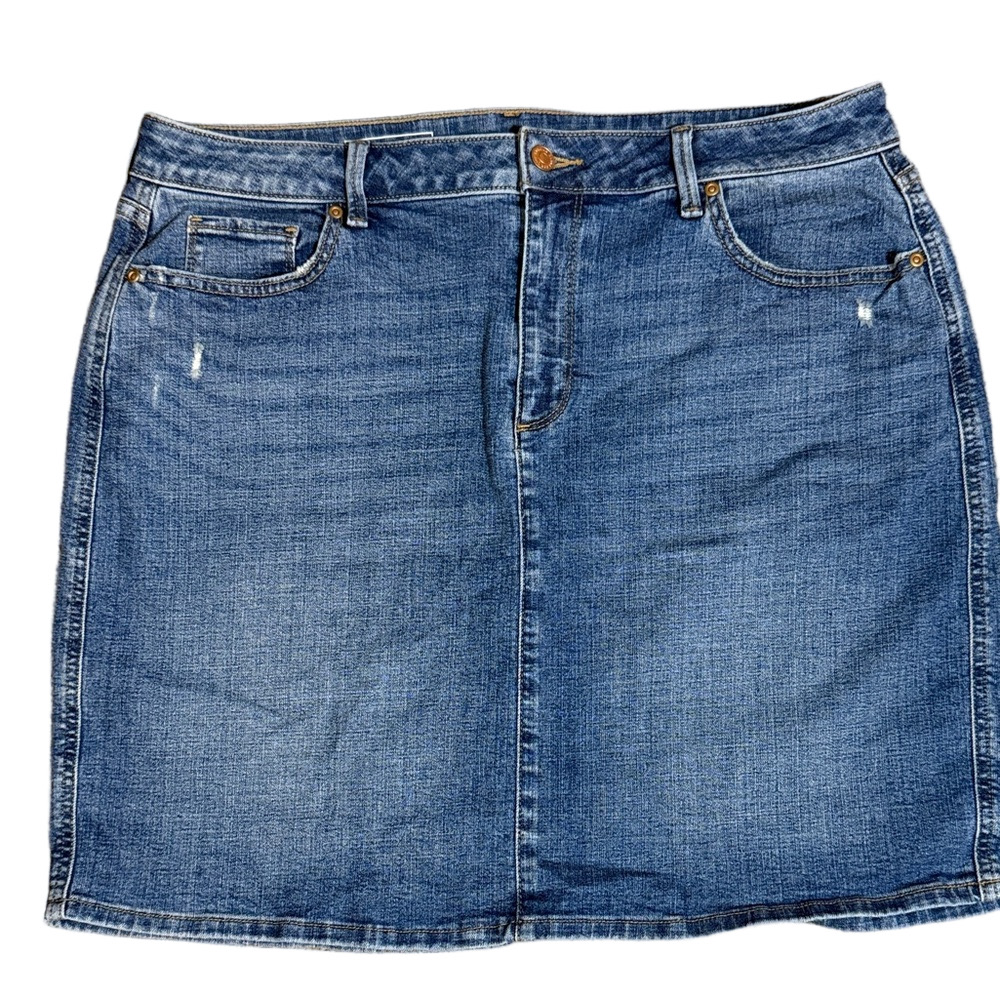 Sonoma Blue Denim Pencil Mini Skirt SKU0985